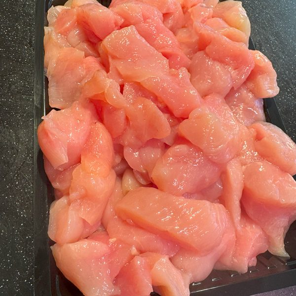 Kipfilet blokjes