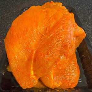 Kip Schnitzels gekruid