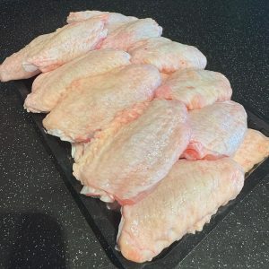 Platte vleugels naturel